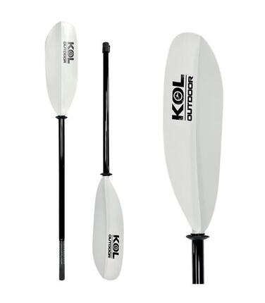 Pagaie télescopique 2 pièces fibre de verre + nylon 210-220cm