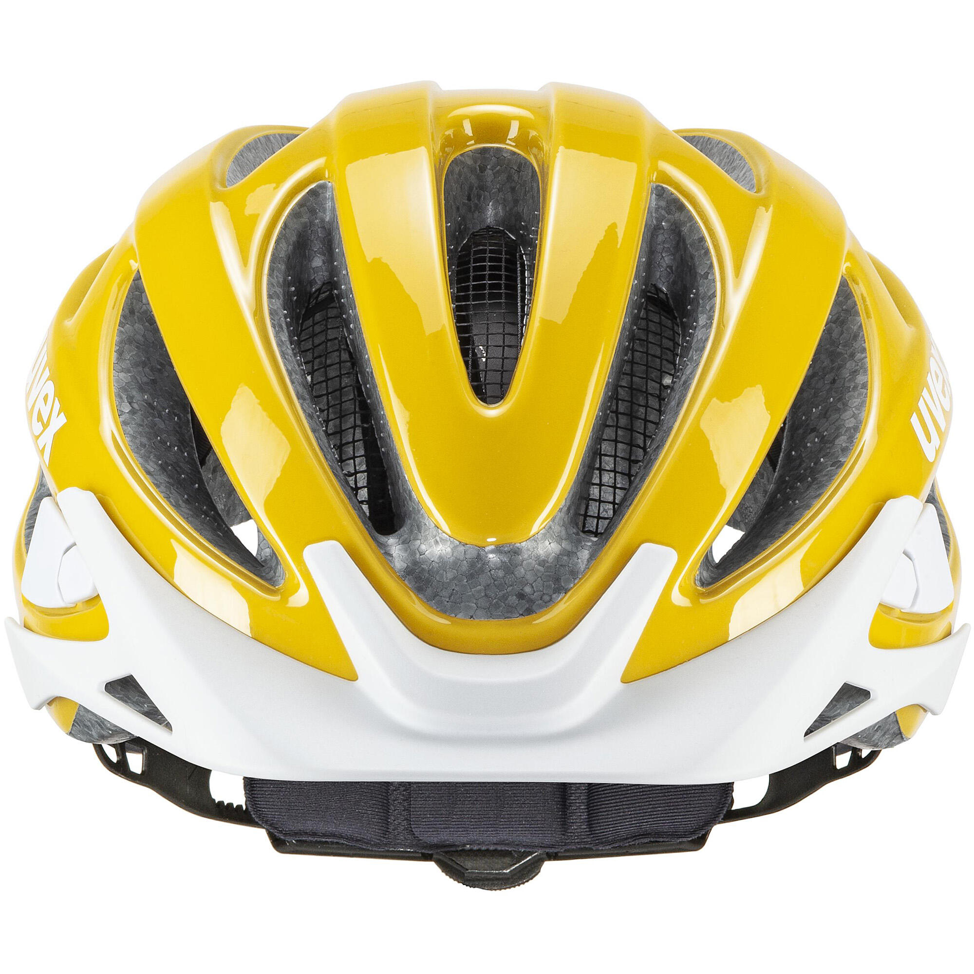 Casque de vélo Uvex true jaune - blanc 3/5