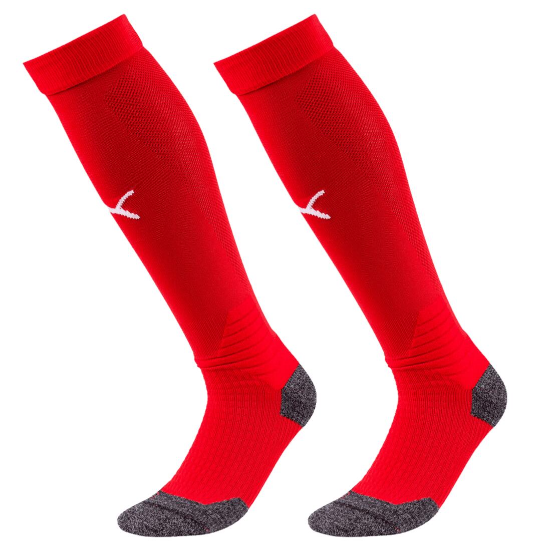 Puma - Chaussettes Puma Liga - Chaussettes - Blanc|rouge - 39/42 - Decathlon