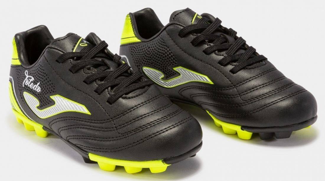 Botas de Fútbol Niño Joma Toledo, negro 3/5
