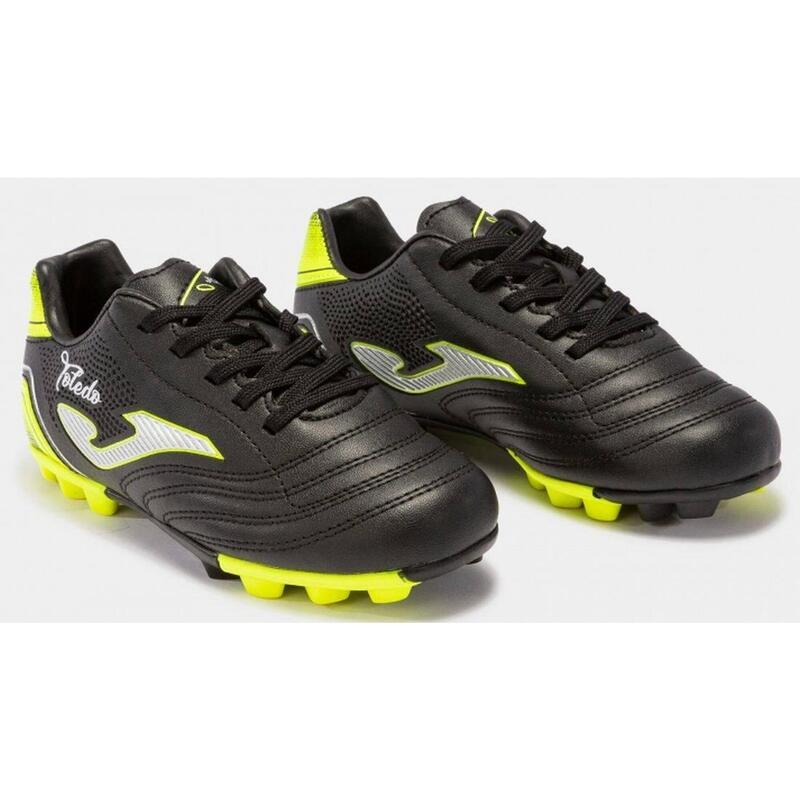 Botas de fútbol niño Joma Toledo, negro