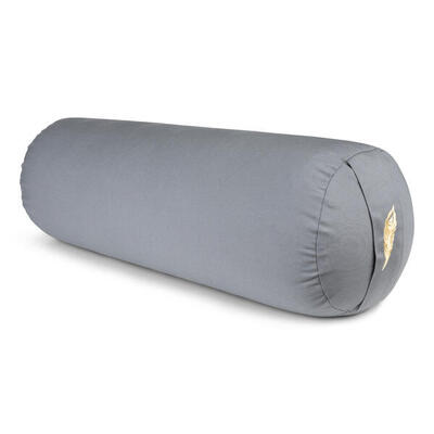 MindBaas - Yoga Bolster - Eco - Dunkelblau - Yogakissen - Meditationsrolle
