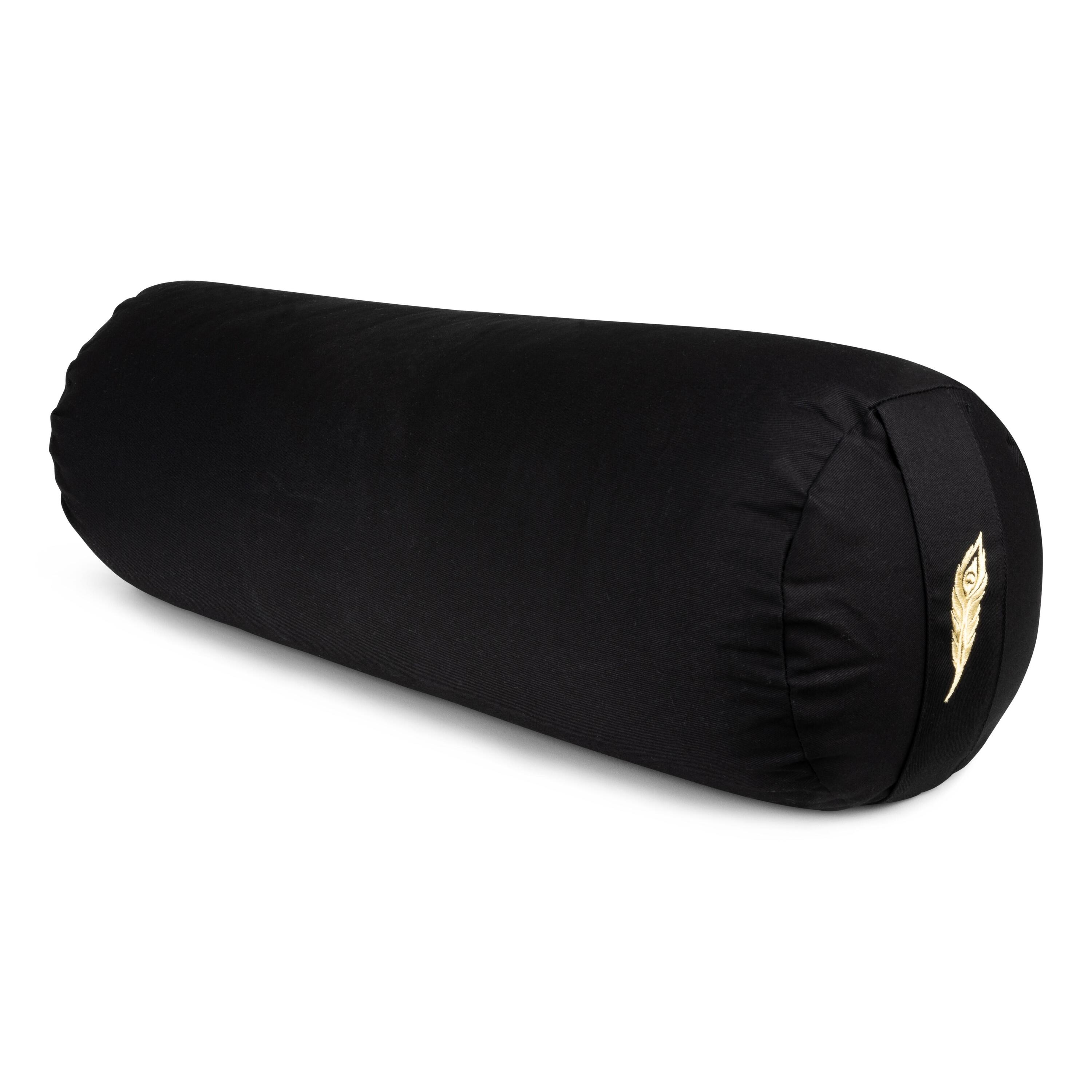 MINDBAAS MindBaas - Yoga Bolster - Eco - Zwart - 60 x 20 (lengte x diameter)