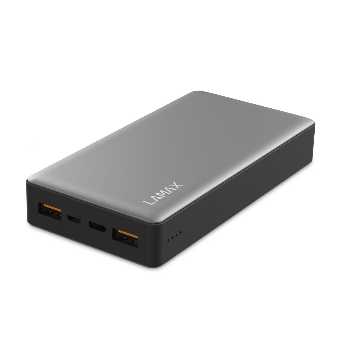 LAMAX Powerbanka LAMAX 20000 mAh Fast Charge