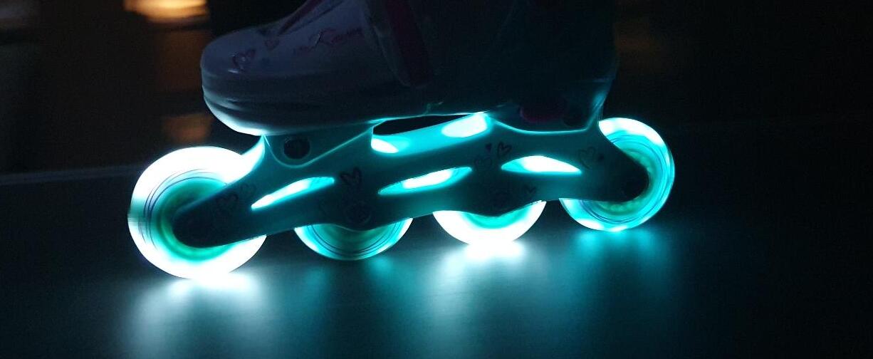 Raven Loret Patins de rodas ajustáveis 3 em 1 com rodas luminosas 6/6