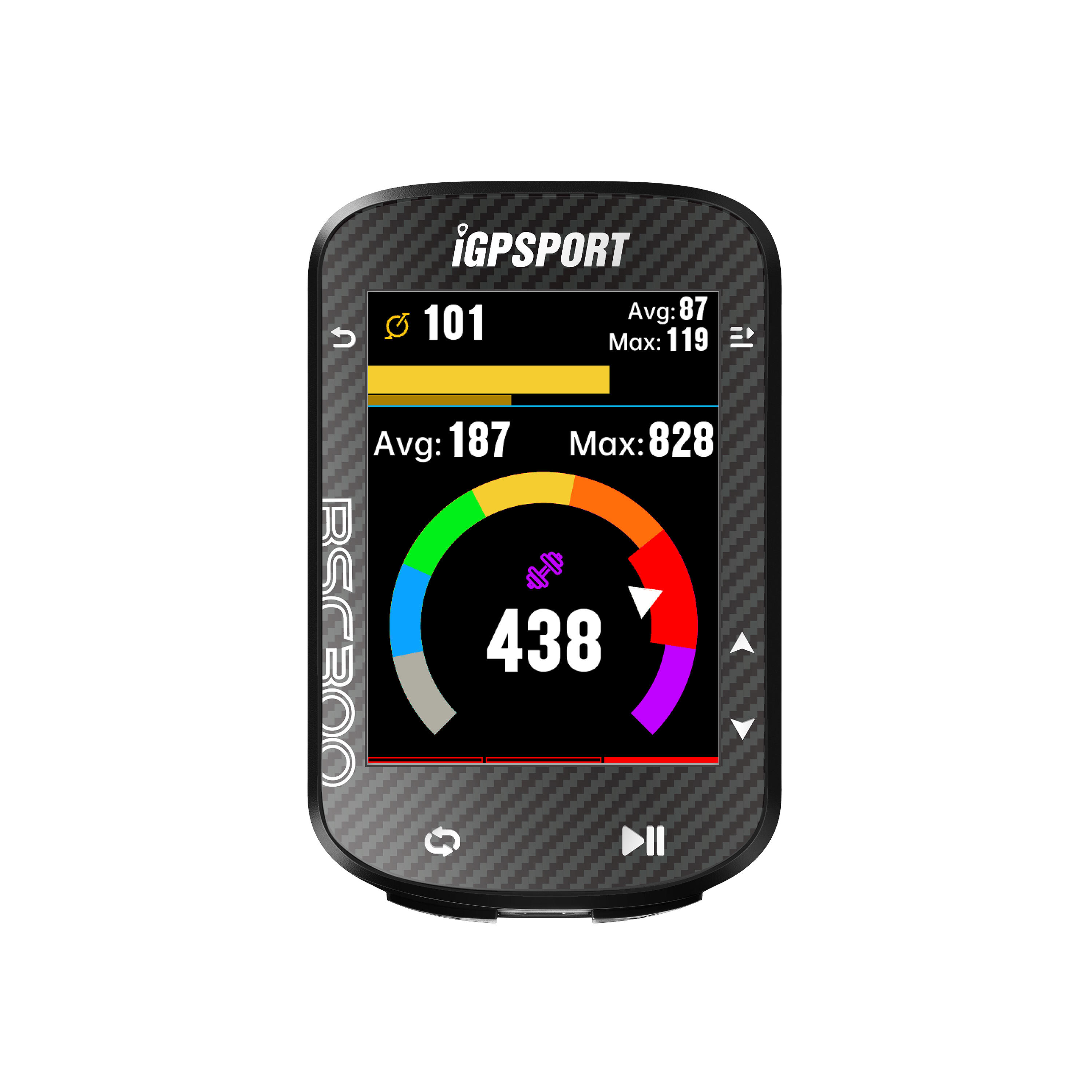Igpsport - Compteur Gps De Vélo Igpsport Bsc300 - Compteur Gps Vélo - Noir - Taille Unique - Decathlon