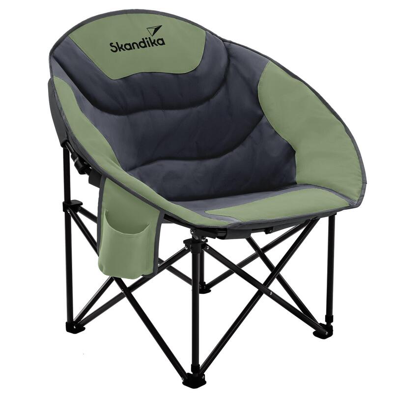 Chaise de Camping Moonchair Sirkka - Pliante - rembourrée - Max. 150 kg