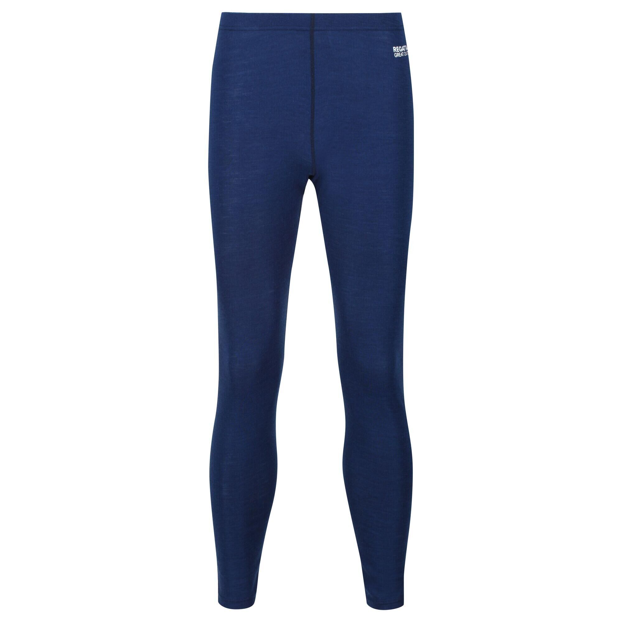 REGATTA Great Outdoors Mens Zimba Base Layer Leggings (Prussian Blue)