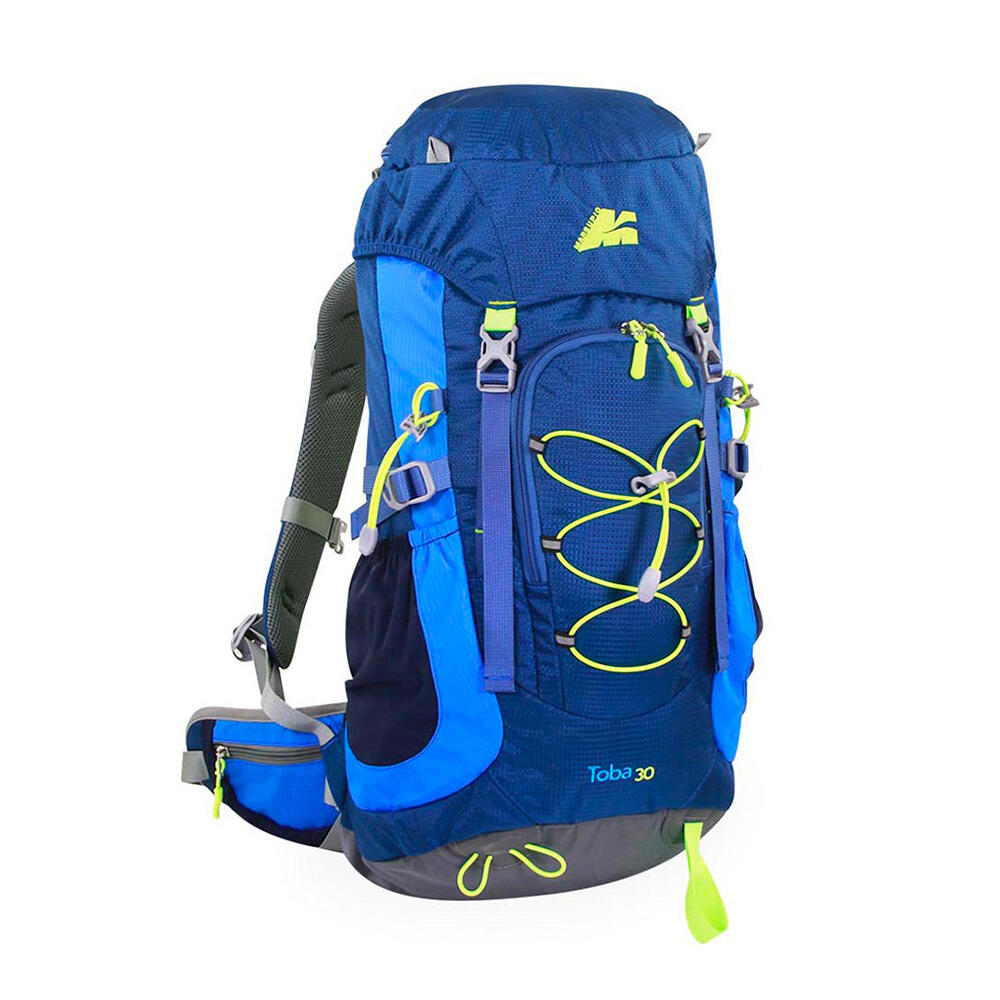 Mochila de trekking unissex marsupio toba 30 litros blu azzurro