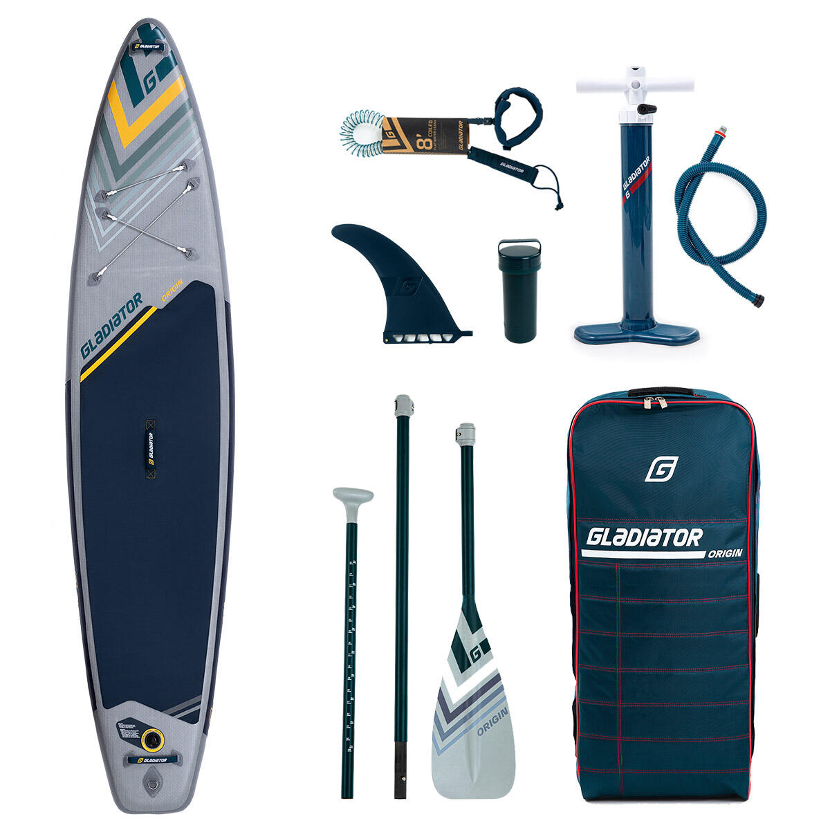 Gladiator Origin Kids 10'6 x 28” x 4.7 Touring Paddle Board 1/6