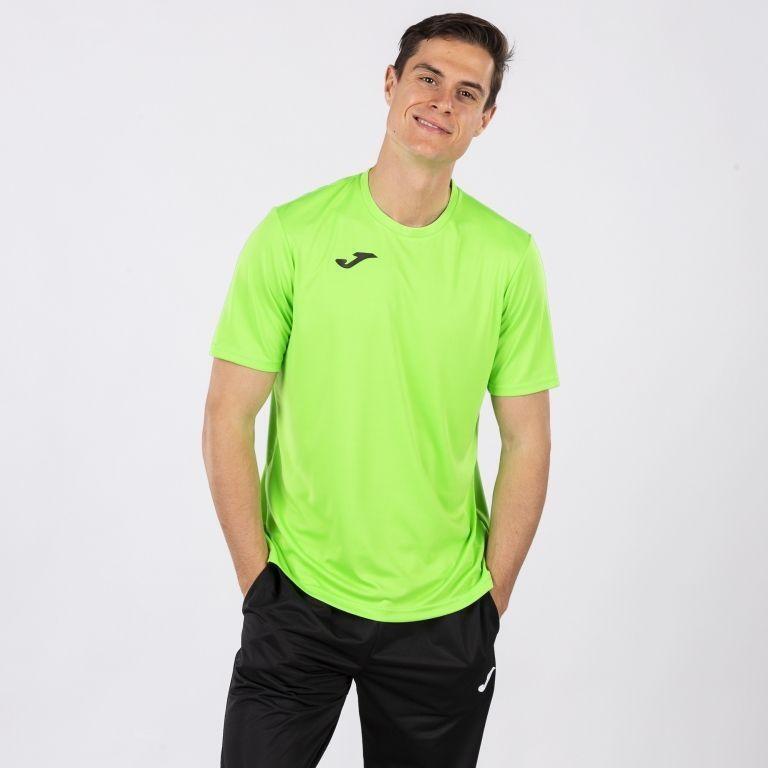 T-shirt manga curta Rapaz Joma Combi verde fluorescente