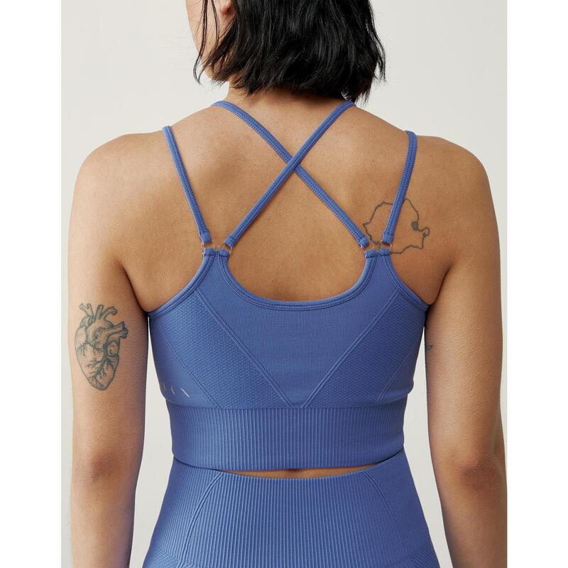 Isolda Born Living Yoga Soutien-gorge de sport à maintien moyen pour femme