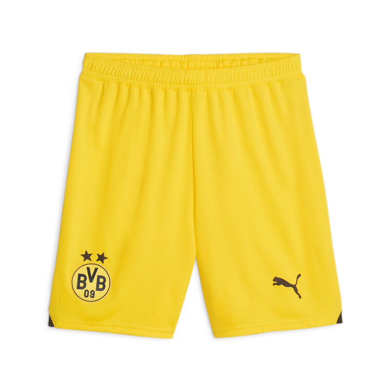 Shorts de fútbol Borussia Dortmund PUMA Cyber Yellow Black