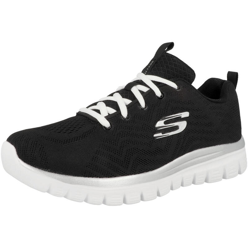 Sportcipő Skechers Get Connected, Fekete, Nők