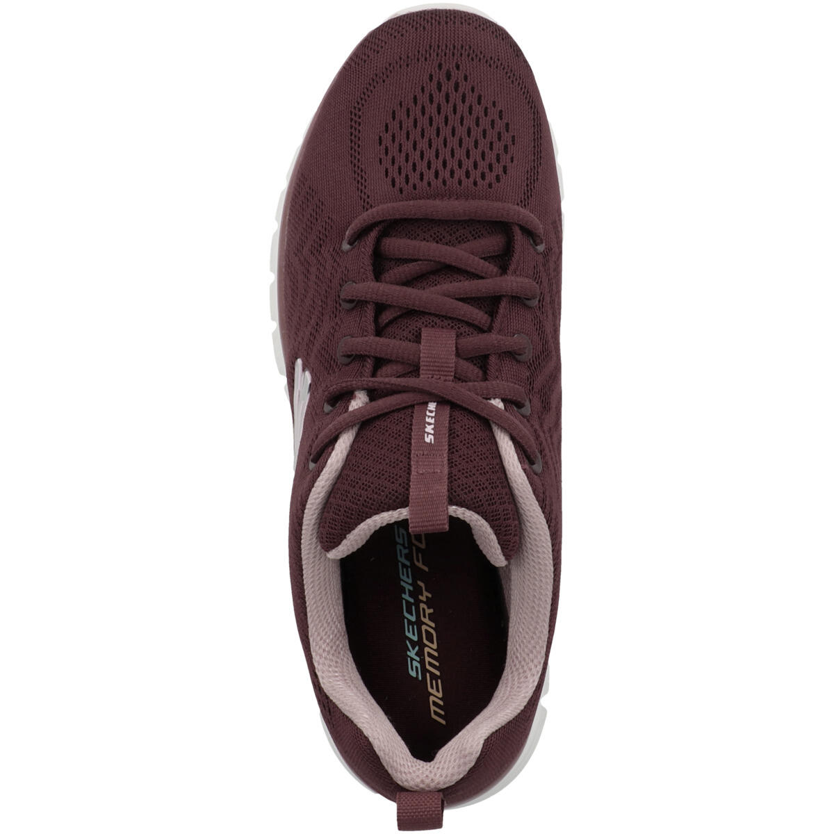 Skechers Sport Womens GRACEFUL GET CONNECTED Sneakers Women Rot 2/5