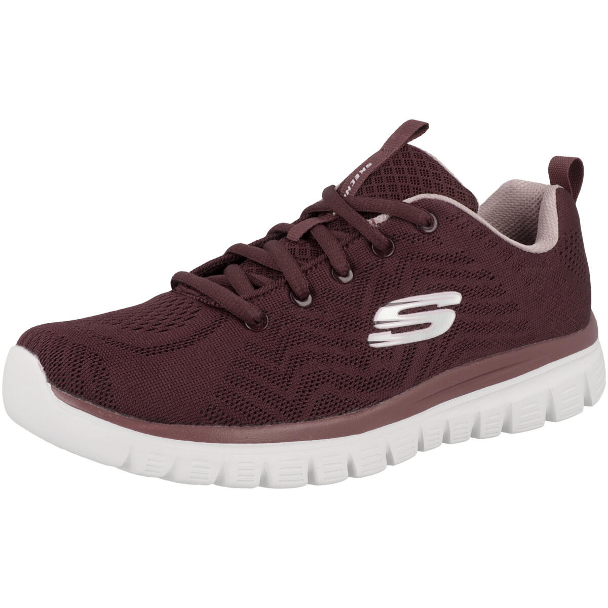 Zapatillas mujer Skechers Keepsakes Cloud Peak Burdeos
