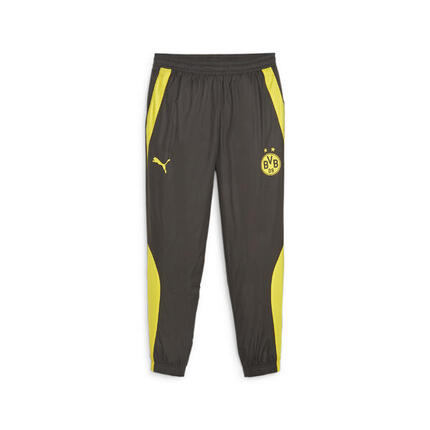 Pantalon d'avant-match 23/24 Borussia Dortmund PUMA Black Cyber Yellow