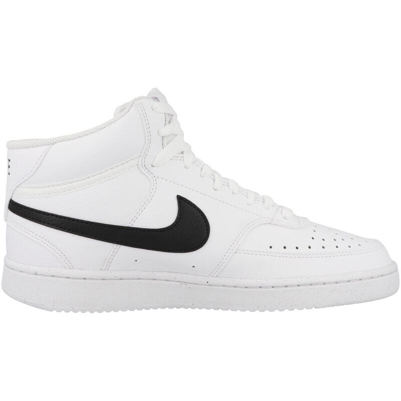 Baskets Nike Court Vision Mid, Blanc, Hommes