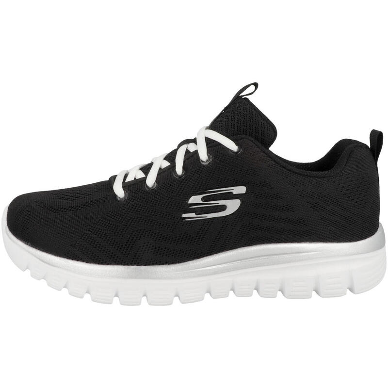 Sportcipő Skechers Get Connected, Fekete, Nők