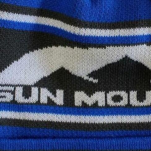 Bonnet Bobble T.U. Sun Mountain - Couleur : Bleu
