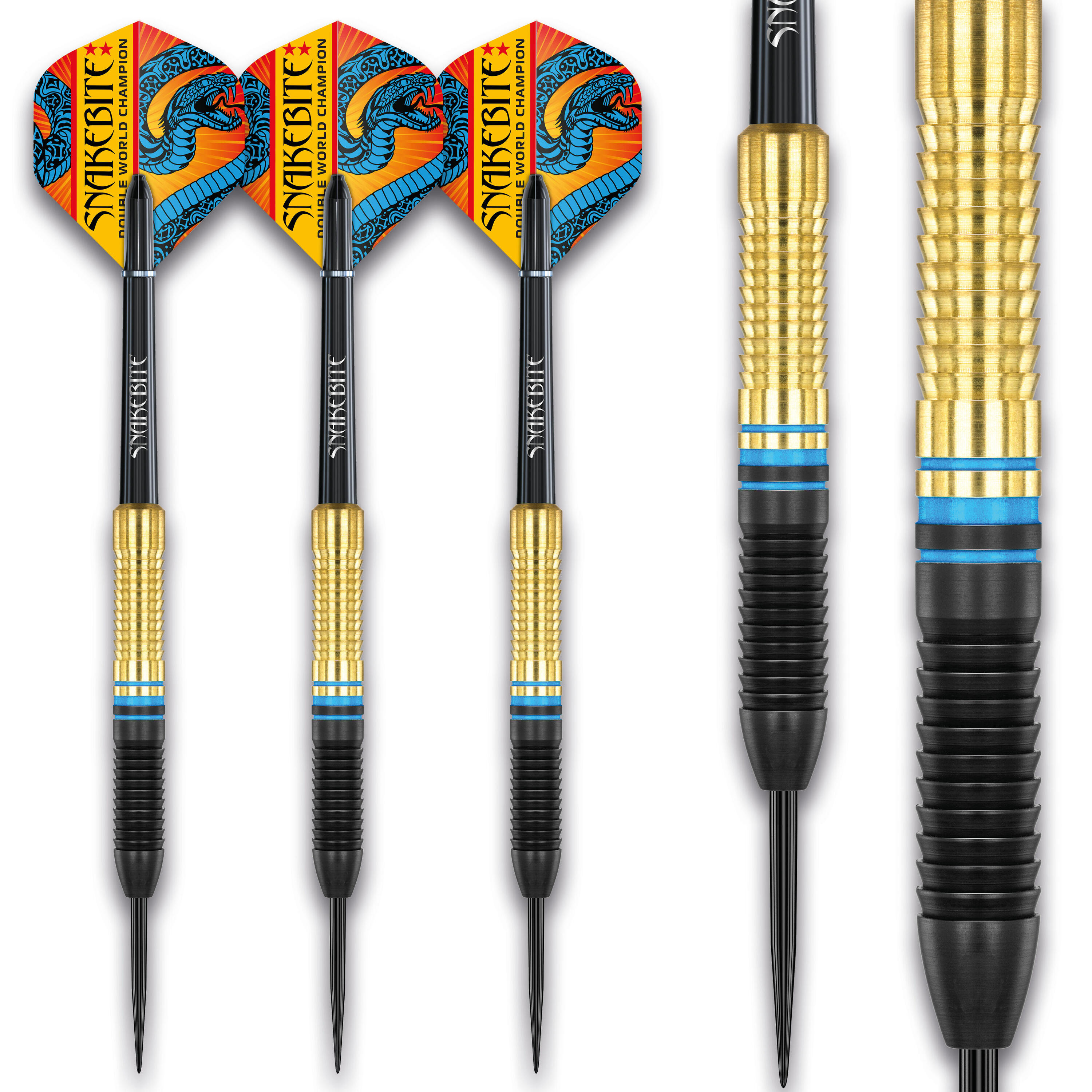 Peter Wright 'Snakebite' v Gerwyn Price 'Iceman' DWC Brass Darts Set 6/7