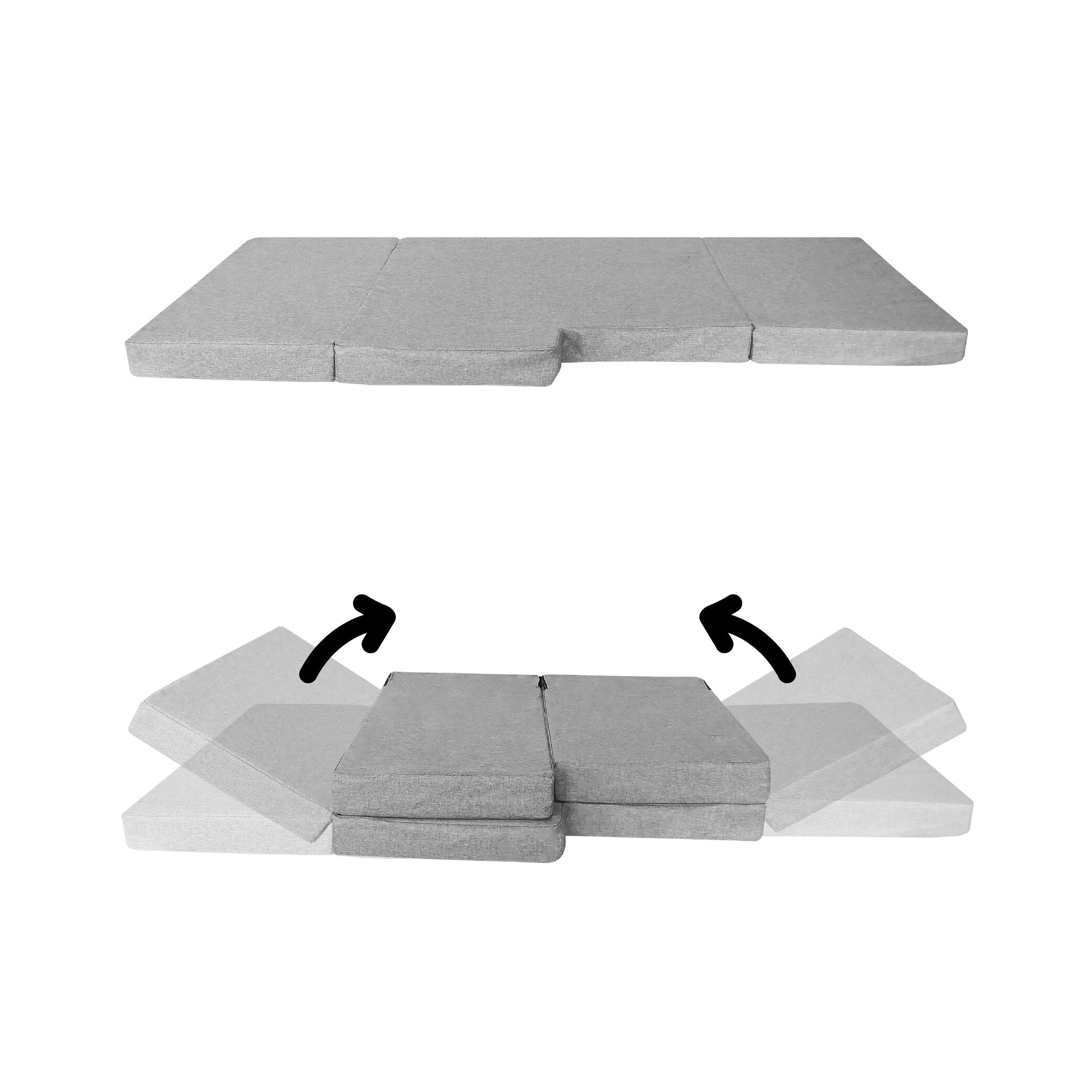 Opvouwbaar matras camperbed voor Volkswagen Crafter en Man (2017-2024) 2/4