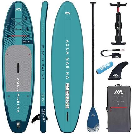 AQUA MARINA BEAST SUP Board Stand Up Paddle aufblasbar FLOATTER