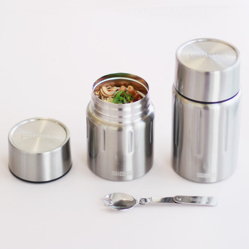 SIGG Gemstone Food Jar Selenite 0.75L Isolierbehälter, Edelstahl 2/8