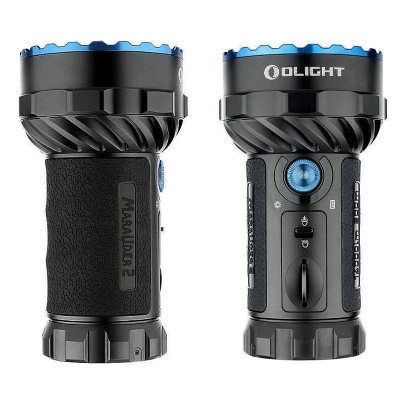 Linterna OLIGHT Marauder 2 14000 lúmenes dual Negro