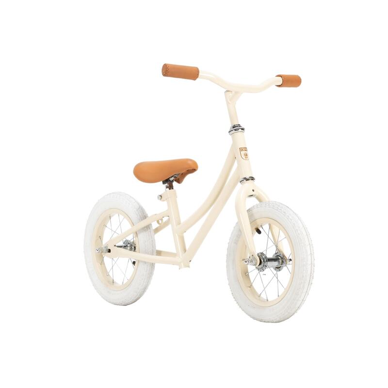 Bicicletta senza pedali Capri Kiddo, colore crema