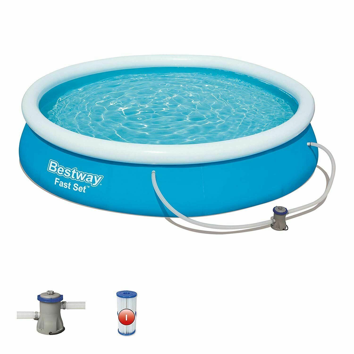 Bestway Fast Set Pool with Filter Pump - 12ft x 30in 1/2