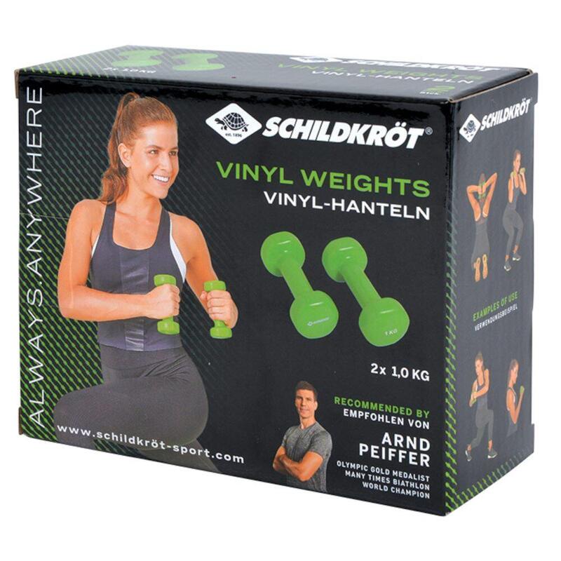 Gantere din vinil SK Fitness 2 x 1 kg
