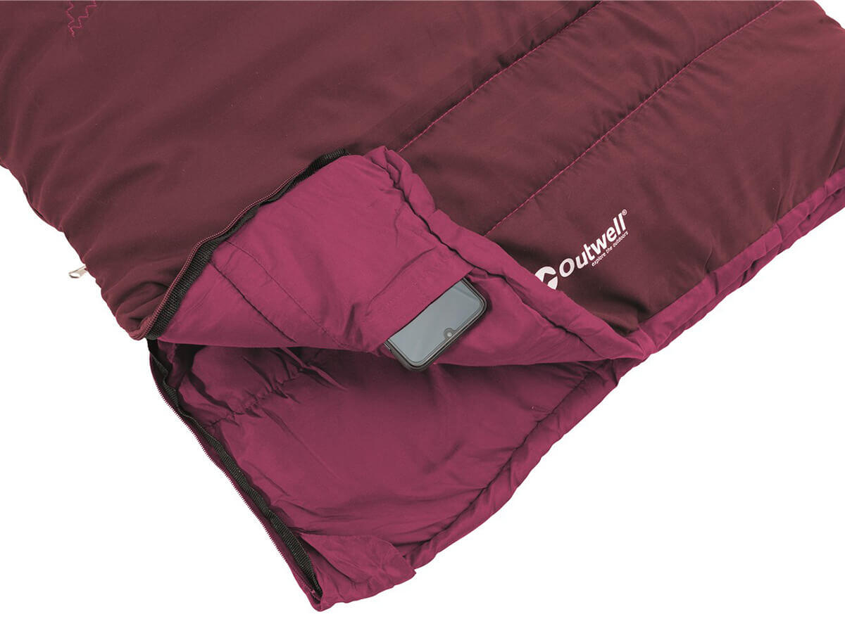 Sac de couchage Outwell Champ Kids rouge 5/5