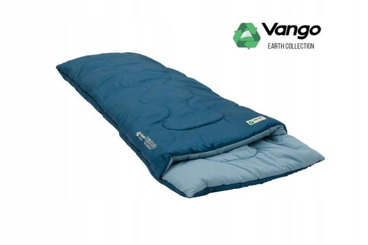 Vango Evolve Recycled 3-Season Single Sleeping Bag - Moroccan Blue 4/7