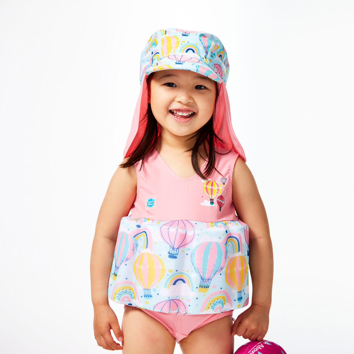 Splash About Kids Floatsuit with Adjustable Buoyancy, Over the Rainbow 5/6