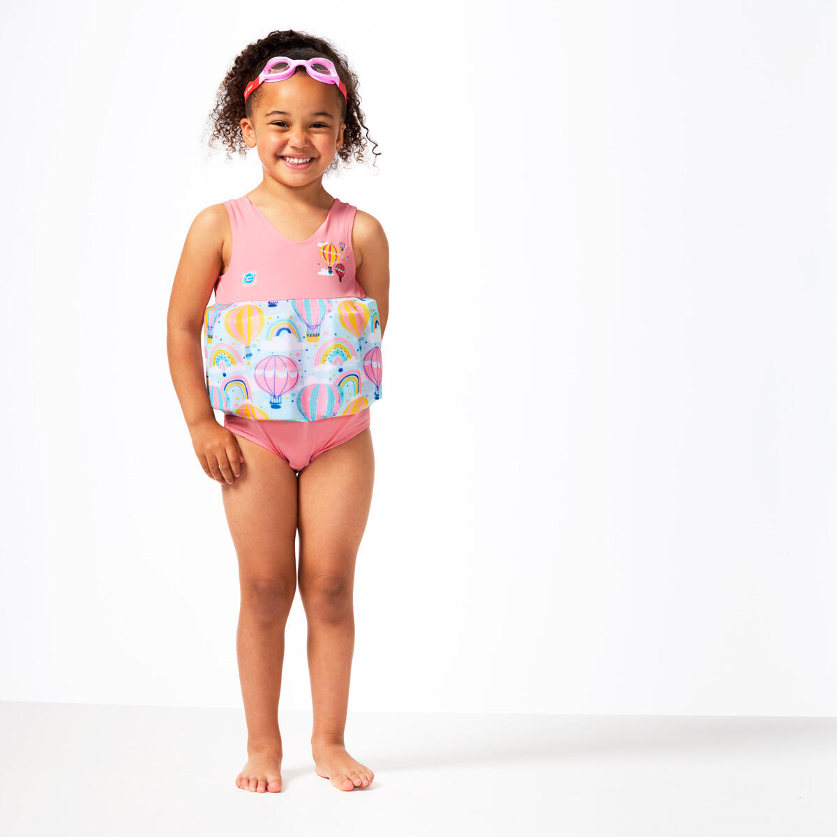 Splash About Kids Floatsuit with Adjustable Buoyancy, Over the Rainbow 6/6