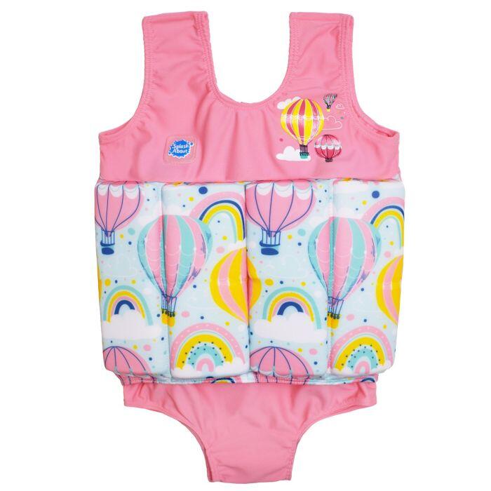 Splash About Kids Floatsuit with Adjustable Buoyancy, Over the Rainbow 1/6