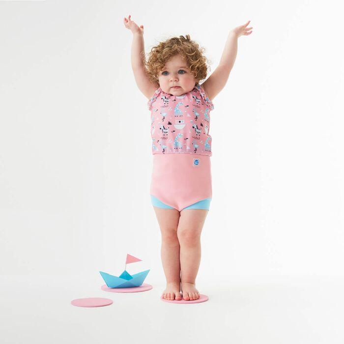 Splash About Baby & Toddler Happy Nappy Swimming Costume Nina's Ark 6/6