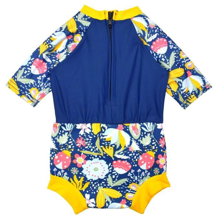 Splash About Baby & Toddler Happy Nappy Sunsuit Garden Delight 2/6