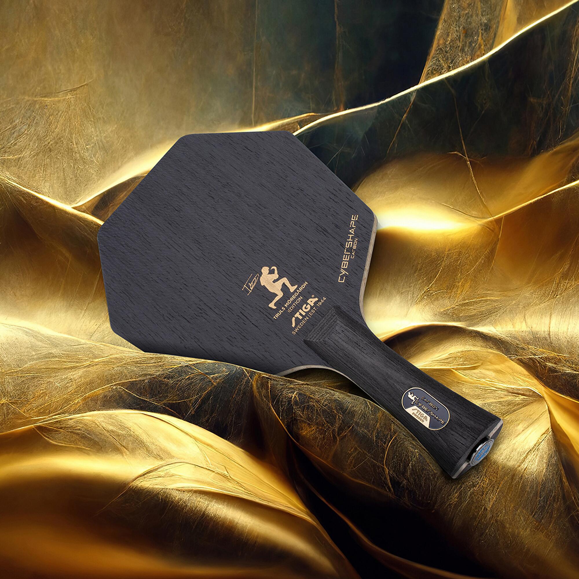 BOIS DE TENNIS DE TABLE Cybershape Carbon CWT Truls Edition – Master 5/5