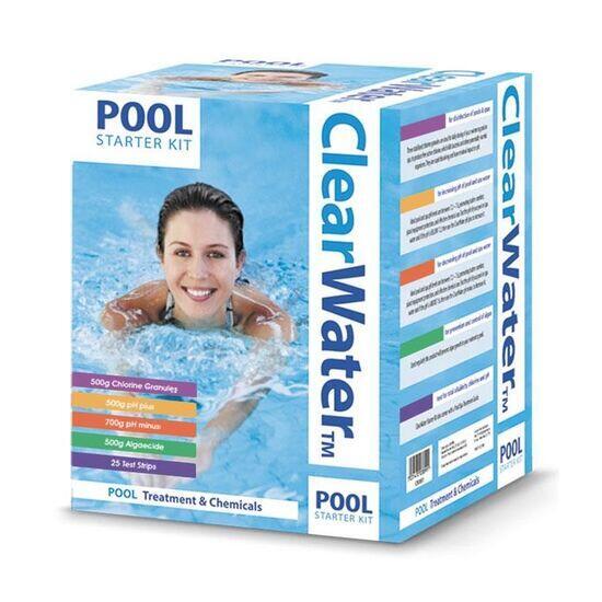 Clearwater Swimming Pool Chemical Starter Kit BESTWAY Decathlon
