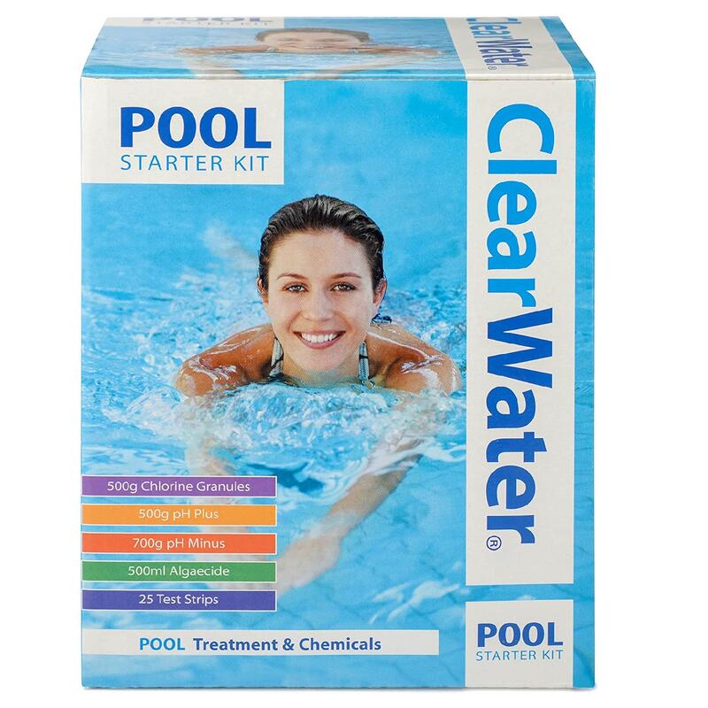Clearwater Swimming Pool Chemical Starter Kit BESTWAY Decathlon