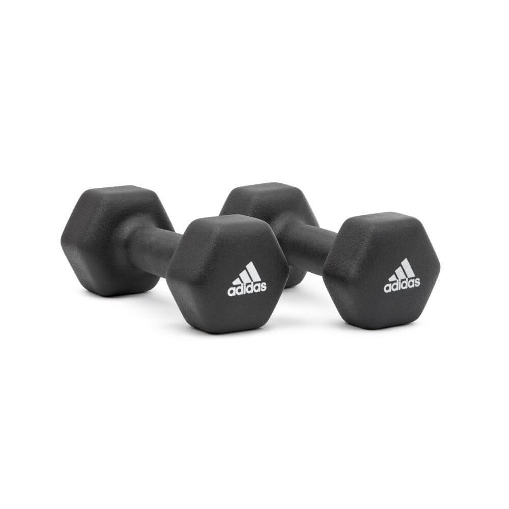 Adidas 5kg Neoprene Hex Dumbbells 2/5