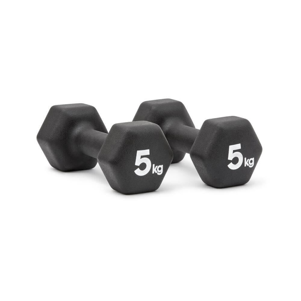 Adidas 5kg Neoprene Hex Dumbbells 1/5