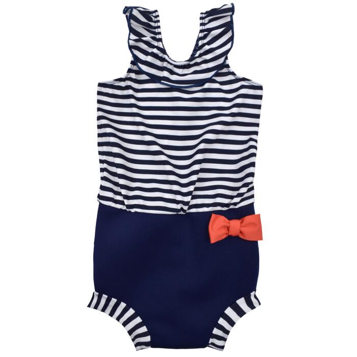 Splash About Baby & Toddler Happy Nappy Swimming Costume Nautical 1/6