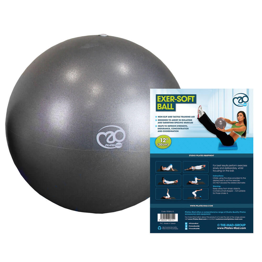 FITNESS-MAD Fitness Mad 12 Inch Exer-Soft Training Ball