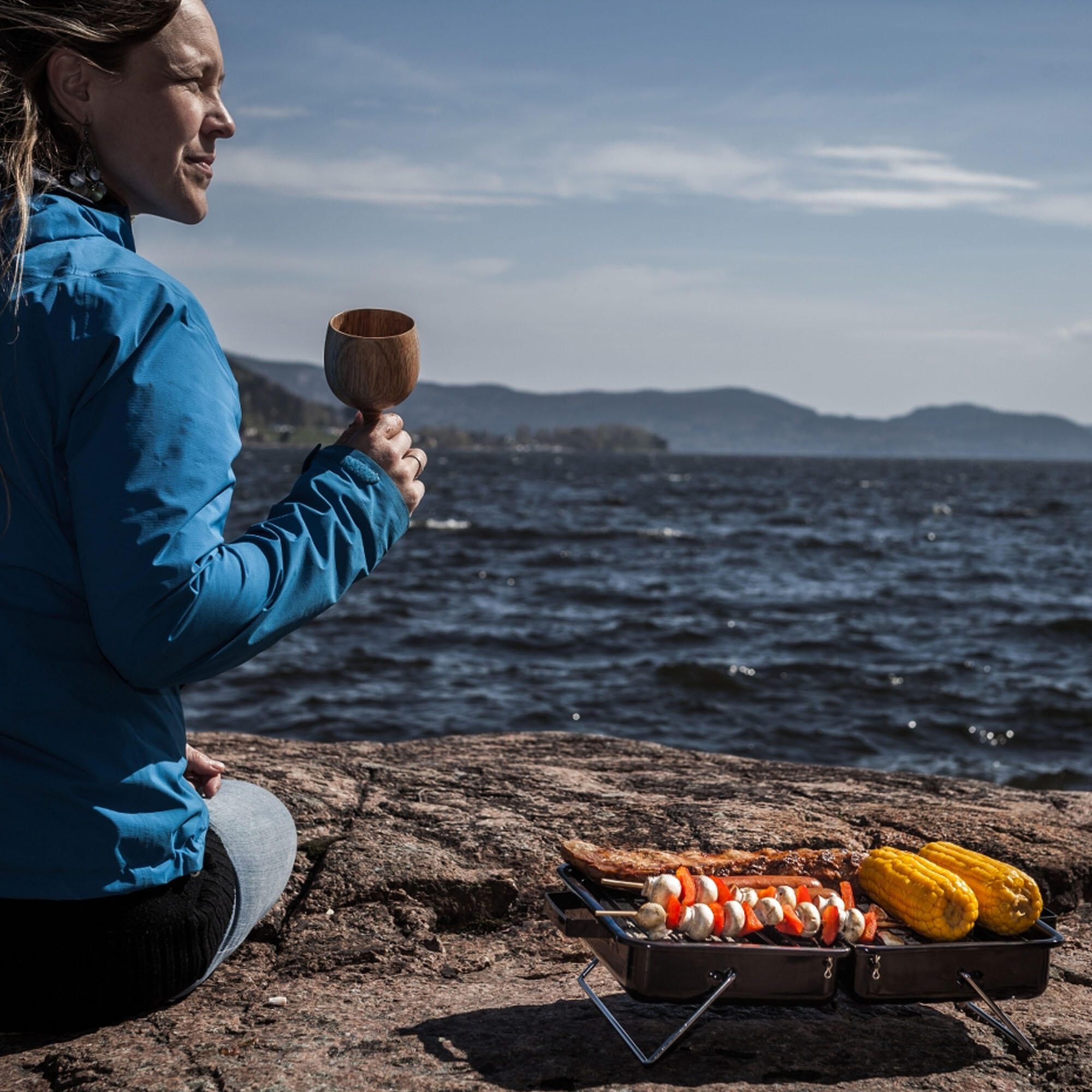 Portable Stainless Steel Compact ECO BBQ for Camping & Travel ECO BBQ