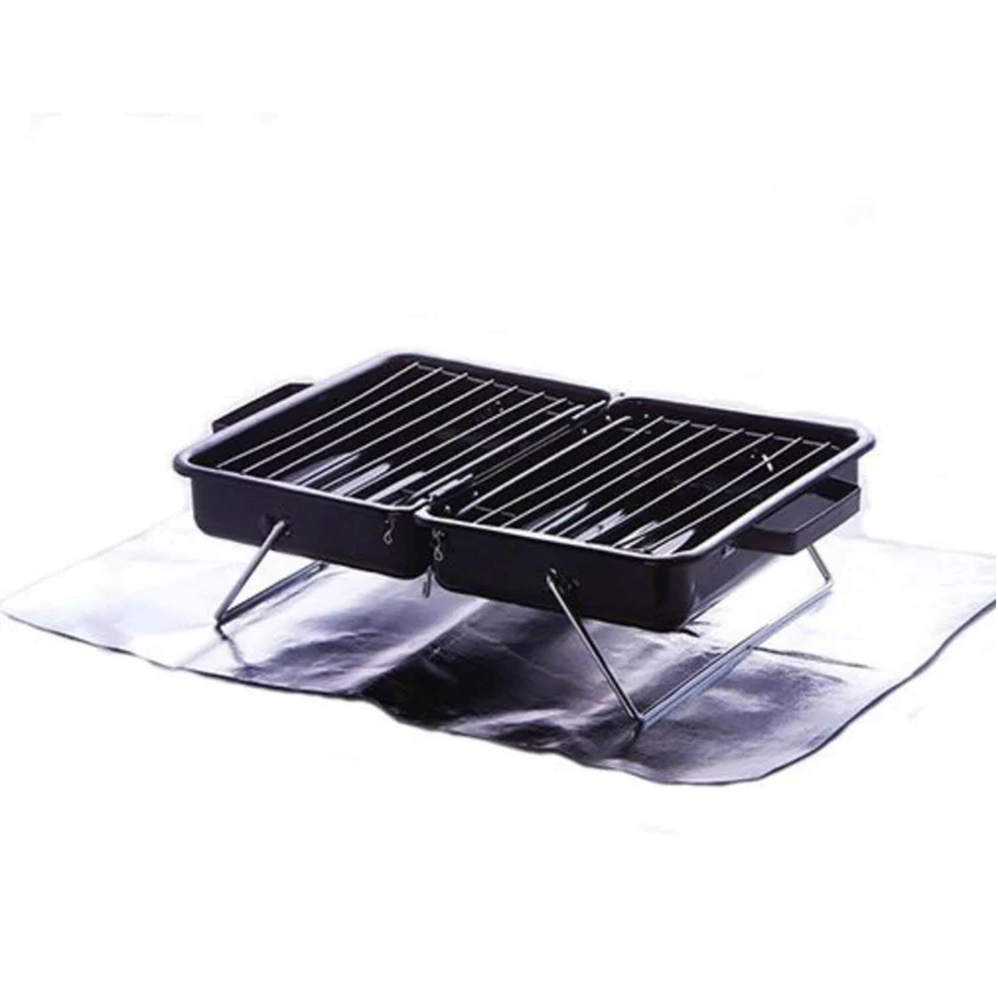 Portable Stainless Steel Compact ECO BBQ for Camping & Travel 1/5