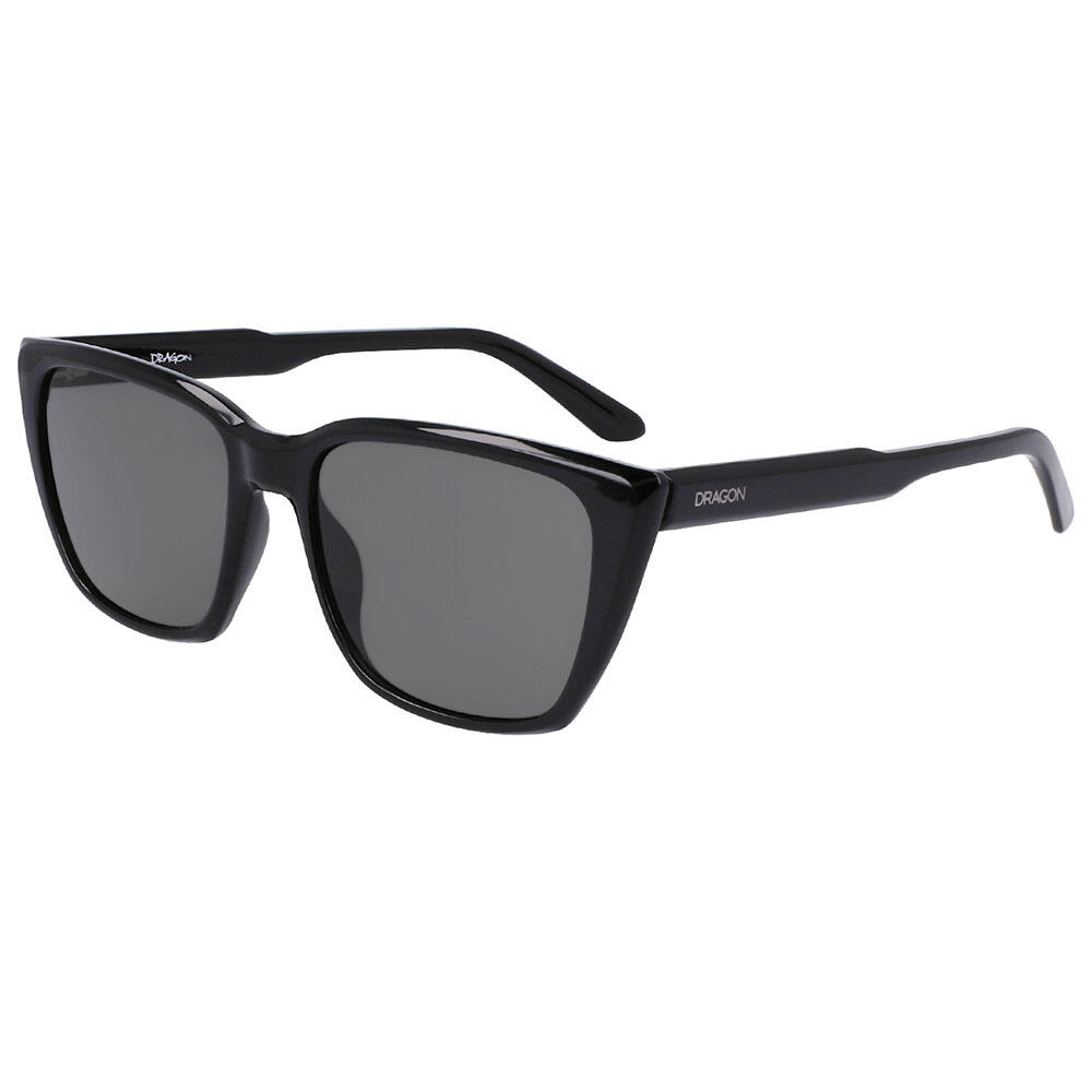 DRAGON LUNA SUNGLASSES - Shiny Black/LL Smoke