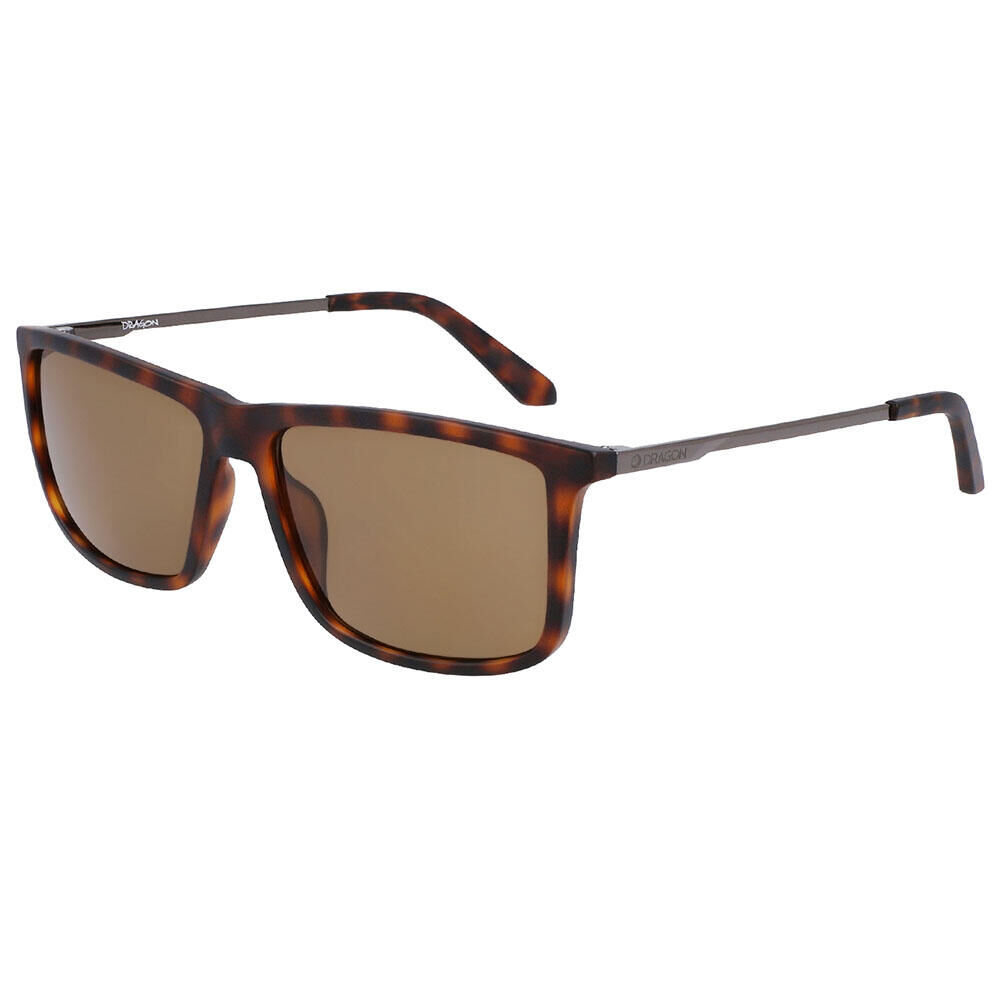 DRAGON DAMIEN SUNGLASSES - Matte Tortoise/LL Brown